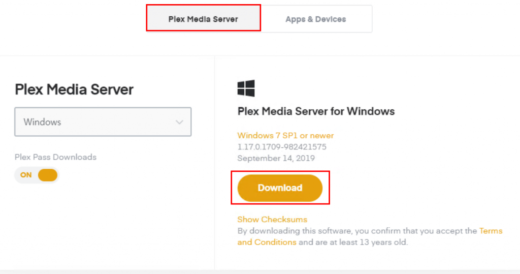 instal the last version for windows Plex Media Server 1.32.3.7192