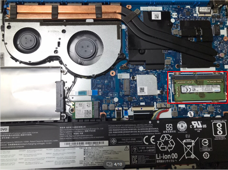 Комплект для установки hdd ssd в lenovo ideapad l340 15irh gaming